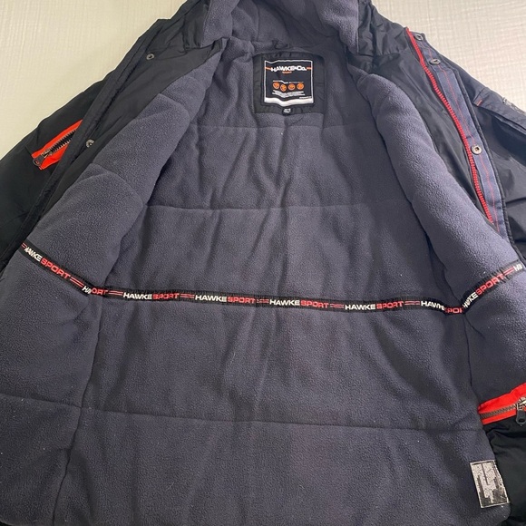 Boys Hawke and Co Winter 3 in 1 System Sport Jacket Coat Black Size 10/12 - Picture 14 of 16